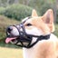 Dog Muzzle Breathable Basket Muzzles -Black Carousel 7
