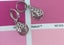 925 Sterling Silver Pear Shape Cat's Eye Stone Earrings "Trinity" (Pink) Carousel 3