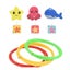 27-Piece Diving Toys Set for Kids Underwater Floating Pool Toys Diving Thru R... Carousel 3