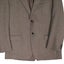 Zegna 100% Wool Check Blazer Coat Jacket Carousel 3