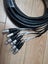 15M 6 Channel(4+2) XLR Patch Snake cable Carousel 4