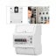 20-80A Digital Single Phase Electronic Energy KWh Meter Din-Rail Energy Meter Carousel 1