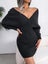 Bodycon Long Sleeve Knit Sweater Dress Carousel 5