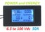 Ammeter Panel LCD +/- 5A 10A 20A 30A 50A 100A 200A 500A Backlit Blue Solar Carousel 9