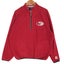 Vintage Starter NCAA University of Wisconsin Red Fleece Half Zip Jacket Large Carousel 1