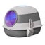 Cat Litter Box with Lid and UV, Portable Kitty Litter Box with Scoop Carousel 1