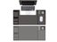 2X Black Grey Office Mouse Mat with Waterproof PVC Cover Visible Pocket for Card Carousel 1