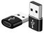 2Pack USB to Type C Adapter Phone Charging Converter USB Cable Connector Carousel 2
