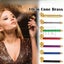 Metal pipe 10cm Cone Brass Solid Smoking Pipe Tobacco 7 Colors Affordable NEW Carousel 1