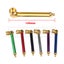 Metal pipe 10cm Cone Brass Solid Smoking Pipe Tobacco 7 Colors Affordable NEW Carousel 2