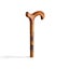 Cherry Twist Cane - Handcrafted Natural Wood Walking Stick Carousel 3