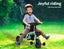 Bopeep Kids Tricycle Ride On Trike Toddler Balance Bike Prams Stroller Green Carousel 3
