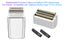 3 Pack Shaver Replacement Foil Cutter Carousel 4