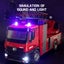 Remote Control Fire Truck Shoots Water RC Engineering Vehicle Carousel 3