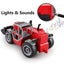 Remote Control Bulldozer, 1/20 Scale Front Loader Construction Vehicles Tractor Carousel 4