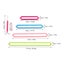long knitting loom set knitting loom set with hook needle kit 6pcs Long Knitting Carousel 15