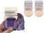 2 X Wooden Small Loom Speedweve Type Weave Tool Set DIY 14 Hooks Darning Machine Carousel 1