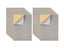 20Pcs Self-Adhesive Felt Fabric Sheets Sticky Backing Velvet Liner - Grey Carousel 1