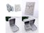 20Pcs Self-Adhesive Felt Fabric Sheets Sticky Backing Velvet Liner - Grey Carousel 2