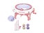 48 Needles Circular Knitting Machine DIY Weaving Loom Kit with Row Counter Carousel 1