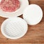 1 Set Round Shape Hamburger Press Food-Grade Plastic Hamburger Meat Carousel 5