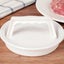 1 Set Round Shape Hamburger Press Food-Grade Plastic Hamburger Meat Carousel 6