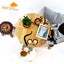 Solid Wood Kids Table Toddler Study Dining MANGO TREES Round Children Desk Carousel 6