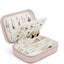 Women's Girls' Travel Jewelry Box Small Jewelry Storage Device Earring Necklace Carousel 1
