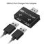 Usb2.0 Male To Twin Charger Dual 2 Port Usb Splitter Hub Adapter Converter Char Carousel 3