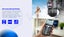 WIFI Home Alarm Security Camera 2K Panel CCTV Outdoor Carousel 9