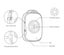 Multifunctional 2 in 1 4G Portable GPS Tracker for Kids and Pets Satellite Carousel 12