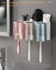 Wall Mounted Toothbrush Holder Multifunctional Toothbrush Holder With Lid 9 Too Carousel 2