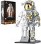 Spaceman Building Set- White n Gold- 900 bricks -Lego fans-Collectible Build Carousel 1