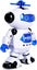 Walking Dancing Robot Toys For Kids 360 Body Spinning Robot Toy With Led Light Carousel 3