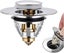 Universal Edition Stainless Steel Bullet Core Push Type No Overflow Pop Up Sink Carousel 1