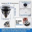 Universal Edition Stainless Steel Bullet Core Push Type No Overflow Pop Up Sink Carousel 4