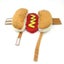 Pet Clothing Costume Hot Dog Pet Costume Hot Dog Pet Dog Clothing Halloween Cos Carousel 4