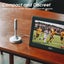 Portable TV Antenna Indoor Outdoor Digital HD Freeview Aerial Ariel 200Mile Carousel 3