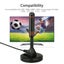 Portable TV Antenna Indoor Outdoor Digital HD Freeview Aerial Ariel 200Mile Carousel 10