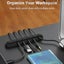 USB Wires Cable Winder Silicone Holder and Organizer Desktop Tidy Management ... Carousel 9