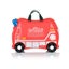 Trunki Ride on Kids Suitcase Luggage Toy Box | Frank Fire Engine Carousel 2