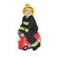 Trunki Ride on Kids Suitcase Luggage Toy Box | Frank Fire Engine Carousel 4