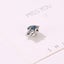 $1 reserve Enchanting Silver alloy Owl Charm with Sparkling Blue Eyes Carousel 3