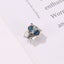 $1 reserve Enchanting Silver alloy Owl Charm with Sparkling Blue Eyes Carousel 5