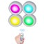 3 x Remote Control Closet Wardrobe Cabinet Bedside Emergency LED Battery Oper... Carousel 14