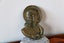 Vintage small cast brass Jesus hanging plaque Carousel 2