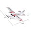Aircraft 2.4ghz 2ch Remote Control Aircraft Remote Control Glider Assemble Chil Carousel 4
