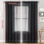 Curtains Set Of 2 Sheer Curtains Bedroom Ventilation Decoration Carousel 4