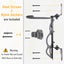BIKE HAND Swivel Bike Wall Mount Hanger Hook Rack Carousel 6