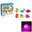 6pcs/set Water Toys Cartoon Mini Light Up Dinosaur Toy Floating Bath Toys For K Carousel 3